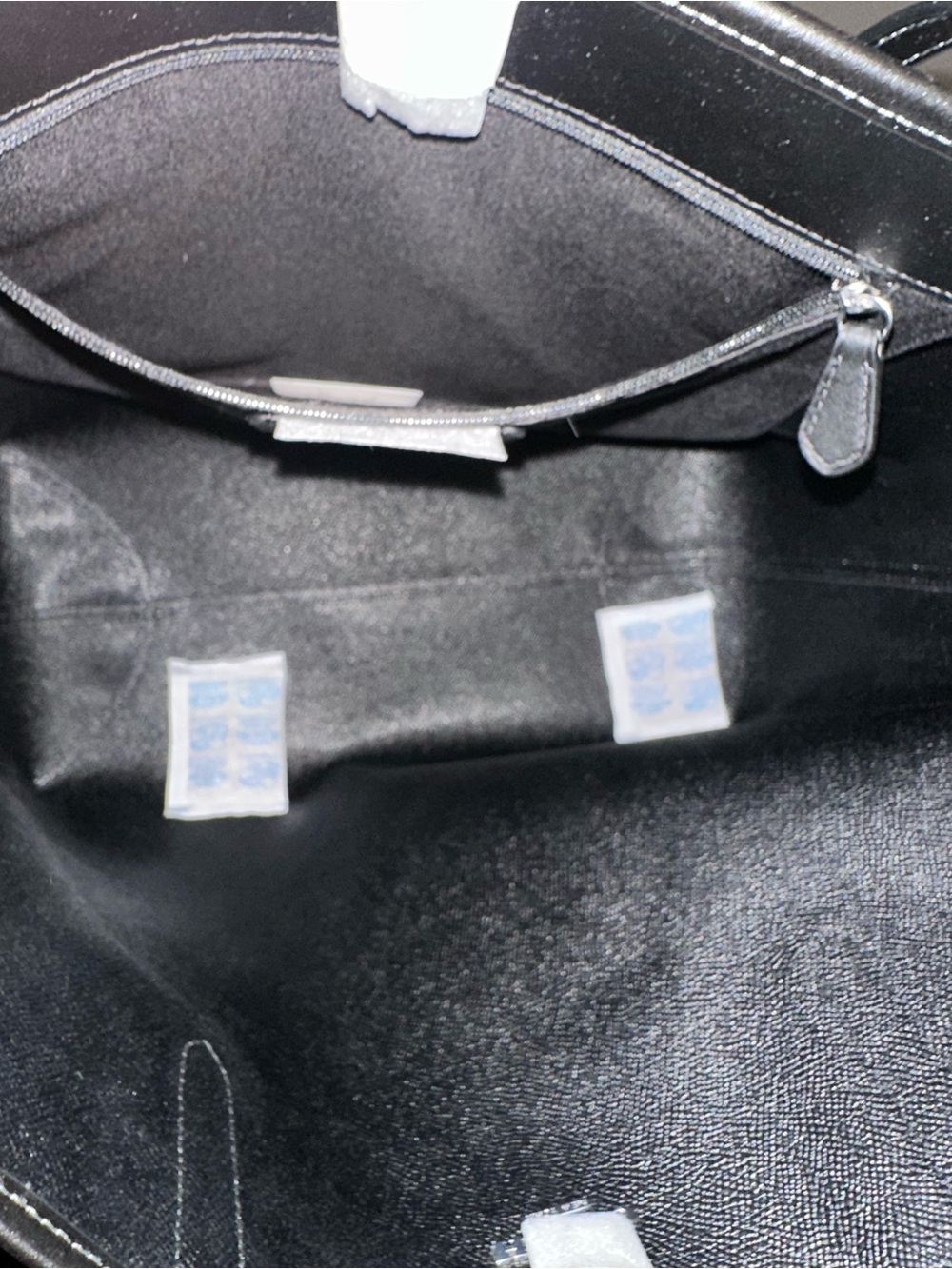Coach Black & White Signature Tote - Picture 9 of 10